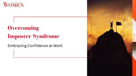 Overcoming Imposter Syndrome Embracing Confidence At Work The