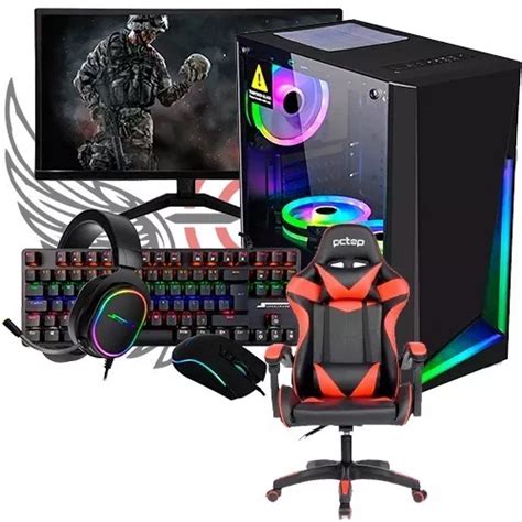 Pc Gamer Completo Amd A Gb Ssd Monitor Full Hd Cadeira