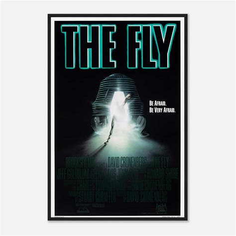 The Fly (1986) Movie Poster, Classic Movie The Fly Poster - Citiesbox