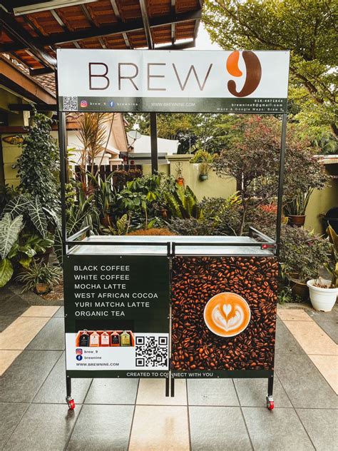 Brew Pop Up Coffee Cart Vmo