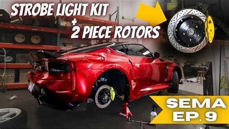 StreetHunter Widebody 400z CUSTOM STROBE LIGHT KIT 2 PIECE ROTORS