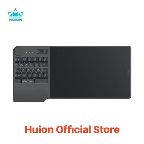 Huion New Drawing Board Inspiroy Keydial Kd With Keyboard Shopee