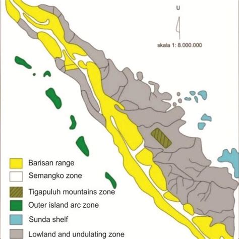 Physiography Zone Of Sumatra Bemmelen 1949 Download Scientific