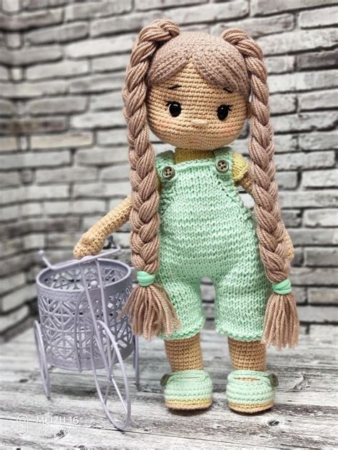 Cute Crochet Lina Doll Amigurumi Free Pattern Amigurumi Crochet