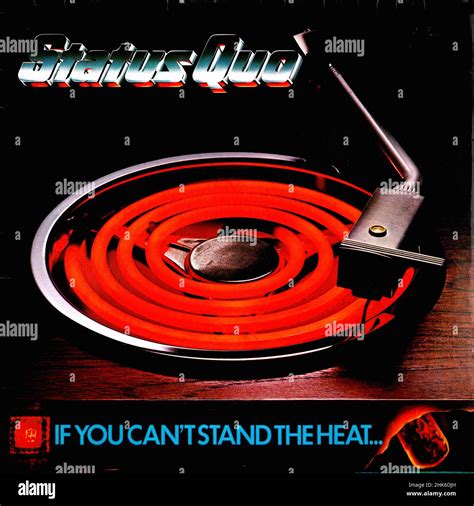 Vintage Vinyl Record Cover Status Quo If You Can T Stand The Heat