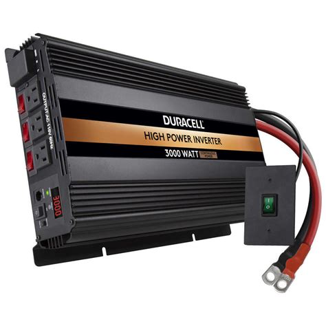 Duracell Modified Sine Wave Power Inverter Watt V Duracell