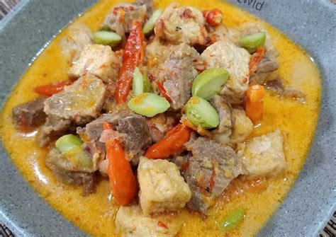 Resep Sambal Goreng Daging Tahu Oleh Heny Widiastuti Cookpad