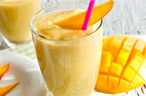 Licuado De Mango Con Avena De Kcal Receta F Cil En La App Avena