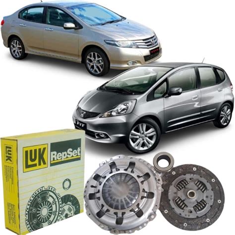 Kit De Embreagem Luk Original Plat Disco E Rolamento Honda