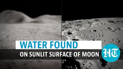 Watch Water Discovered On Moons Sunlit Surface Using Nasas Sofia