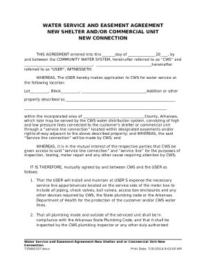 Example Shared Well Agreement Doc Template PdfFiller