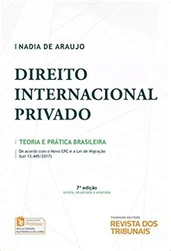 Livro Direito Internacional Privado Teoria E Prática Bras Frete grátis