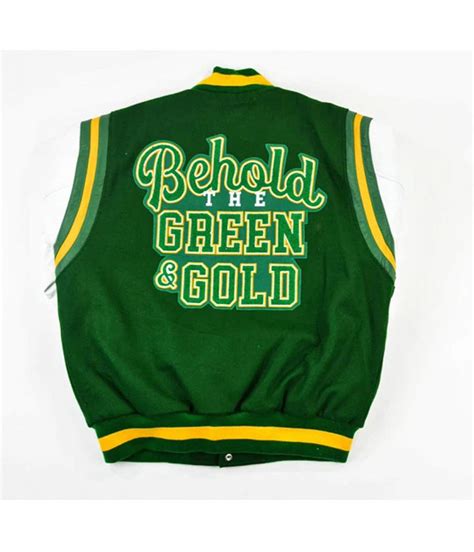 Behold The Green & Gold Norfolk State University Varsity Jacket ...