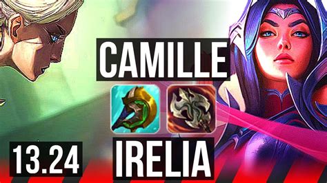 CAMILLE Vs IRELIA TOP 7 Solo Kills Legendary 14 2 5 500 Games