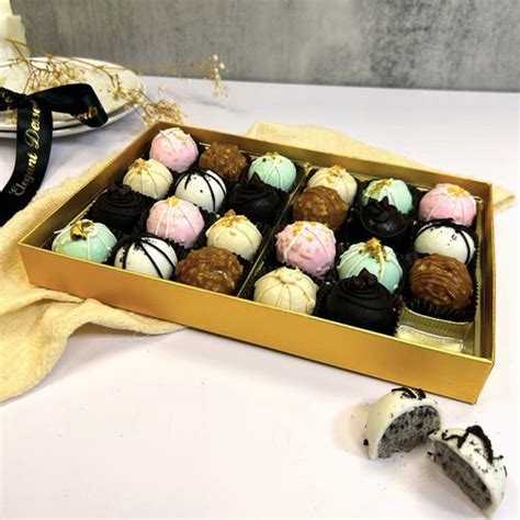 Ice Cream Truffles T Box Large Elegant Desserts Ny