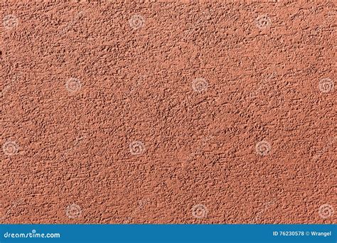 Pared Pintada Terracota Del Estuco Textura Del Fondo Foto De Archivo