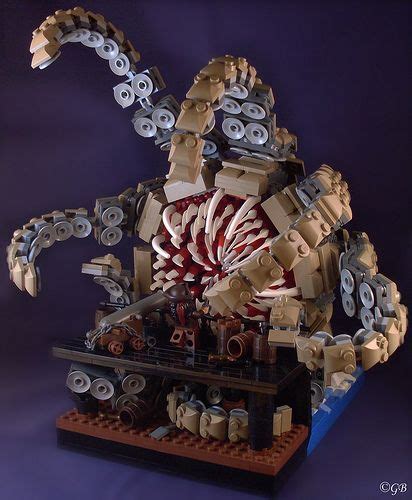 Lego Kraken Attacking Instructions - All Gadoes