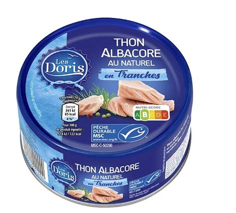 Thon Albacore Au Naturel Msc Les Doris Aldi Saveur De L Ann E