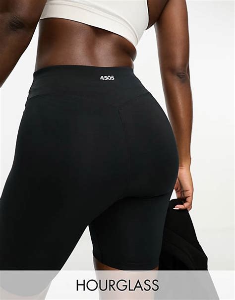 Asos 4505 Hourglass Icon 8 Inch Legging Short With Bum Sculpt Detail In