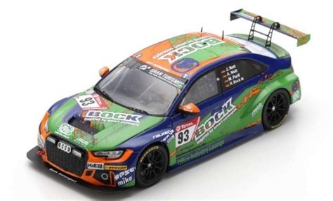 Coche Miniatura Audi RS3 1 43 Spark LMS No 93 Bonk Motorsport Bock 24h