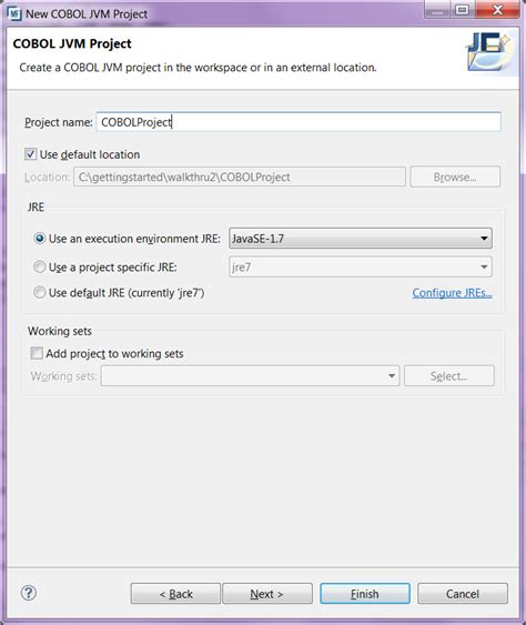 Getting Started With Visual COBOL For Eclipse Micro Focus Visual