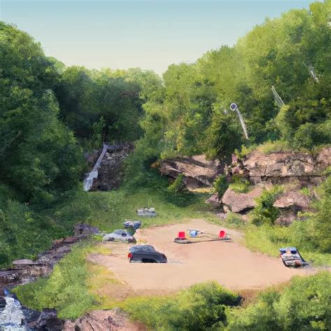 Gooseberry Falls State Park Campground Camping Area Iowa Camping