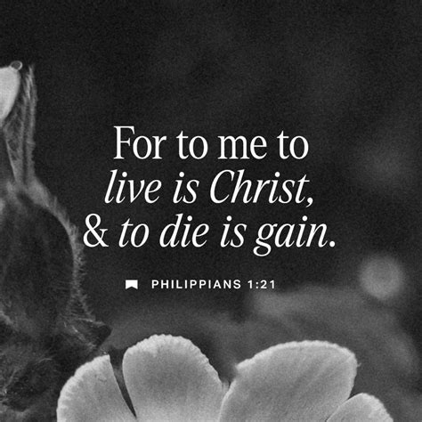 Philippians 1 21 25 My True Life Is The Anointed One And Dying Means