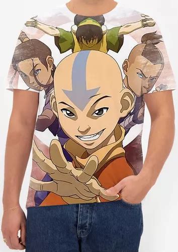 Camiseta Camisa Avatar Lenda De Aang Desenho Parcelamento Sem Juros