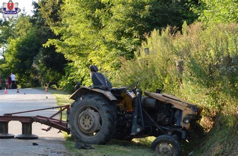 Tragiczny wypadek drogowy z udziałem ciągnika rolniczego Aktualności