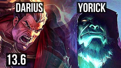 Darius Vs Yorick Top 2 5m Mastery 1400 Games 5 1 2 Kr Master