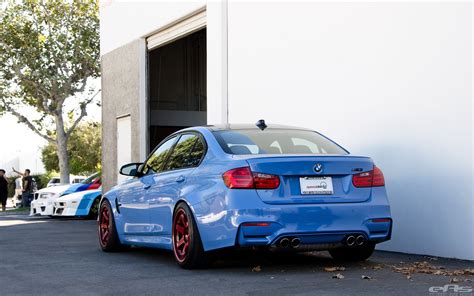 Yas Marina Blue Bmw F M Red Volk Te Rt Wheels Dyno Flickr