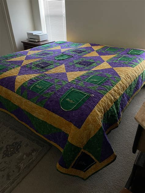 King Size Crown Royal Quilt Etsy