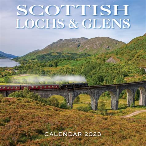 Zz 2023 Calendar Scottish Lochs And Glens 2for8v Op