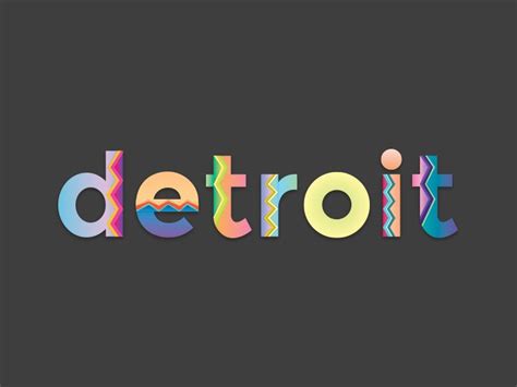 Detroit | Detroit, Typography, Creative professional