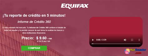 Equifax Consultar Reporte De Cr Dito