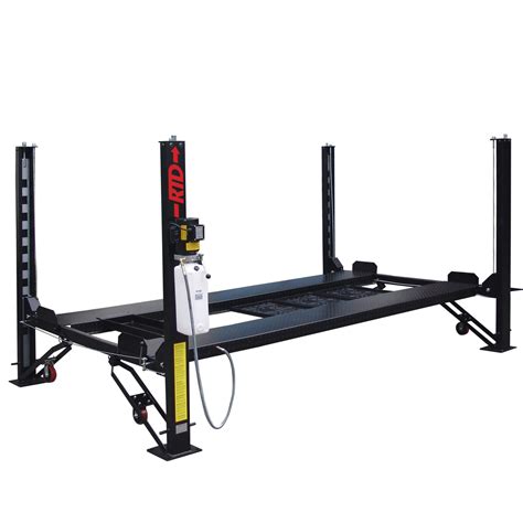 Rtd 8000 Lb 4 Post Storage Lift Standard Length Race Tools Direct