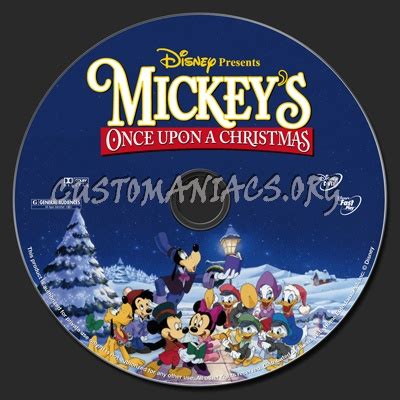 Mickey's Once Upon A Christmas dvd label - DVD Covers & Labels by Customaniacs, id: 177679 free ...