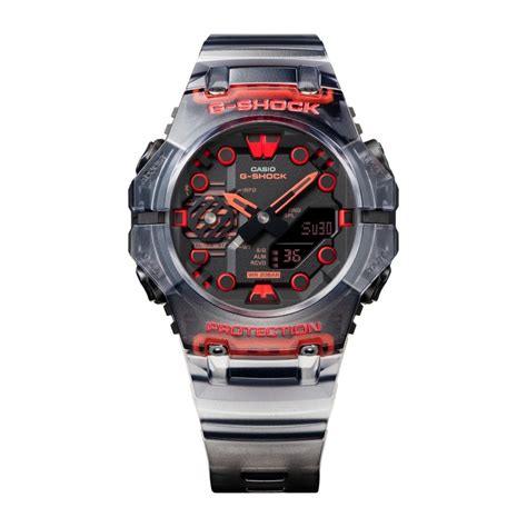 Gab G A G Shock Analog Digital Transparent Color Casio