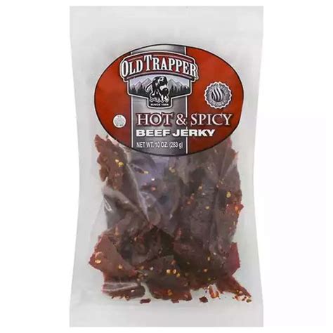 Old Trapper Beef Jerky Hot Spicy