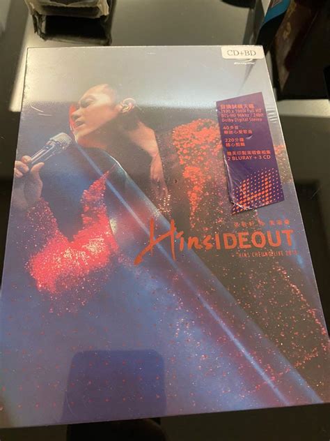 張敬軒演唱會 Hinsideout 2018 Blu Ray 藍光 全新 興趣及遊戲 音樂、樂器 And 配件 音樂與媒體 Cd 及