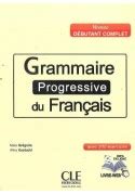 Grammaire Progressive Du Francais Niveau Debutant Complet Cd Audio