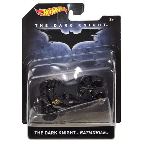 Carrinho Hot Wheels Batman The Dark Knight Batm Vel Batmobile