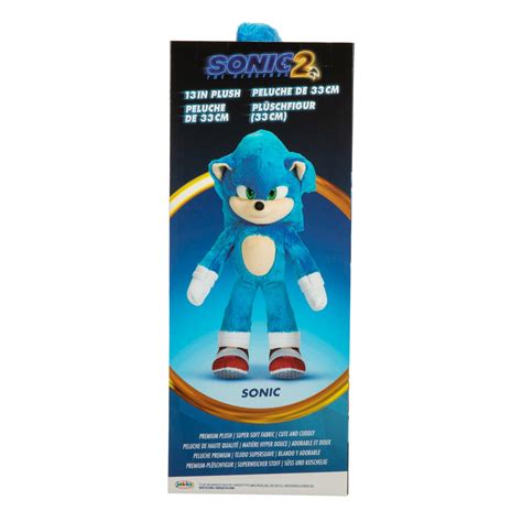 Sonic 2 Movie 33cm Plush Tates Toys Australia The Best Toys At