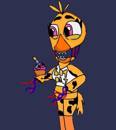 Withered Chica by DarkbonnieArts on DeviantArt