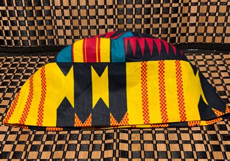 Kente Cloth Kufi African Hat Islamic Hat African Men Hat Etsy Canada