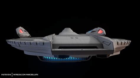 ArtStation - U.S.S. Zheng He (Star Trek Picard), Marc Bell | Star trek ...