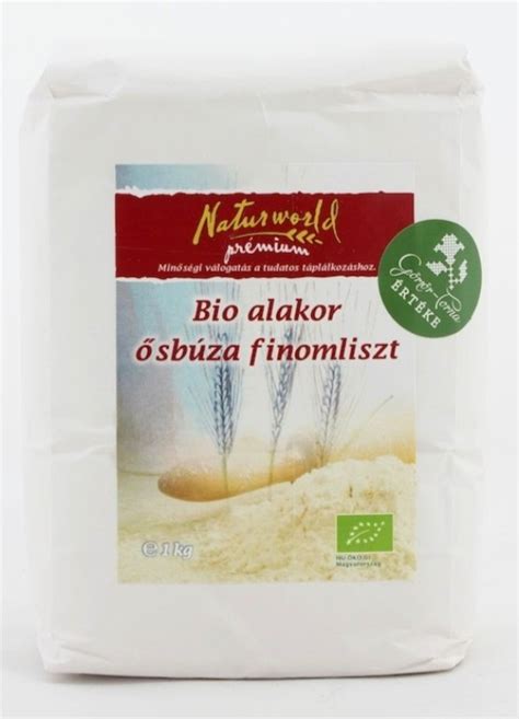 Naturgold Bio Alakor ősbúza Fehér Liszt Zöldbolthu