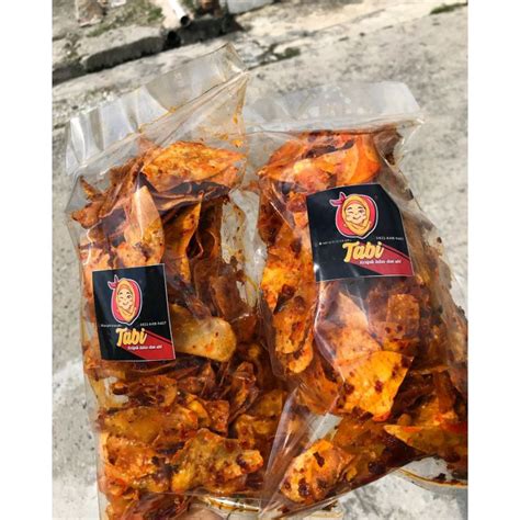 Jual KERIPIK TALAS BALADO PEDAS 1 KG Shopee Indonesia