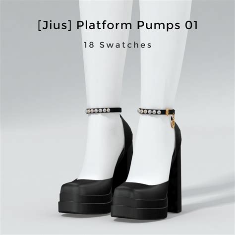 Platform Pumps 01 загрузить для Симс 4