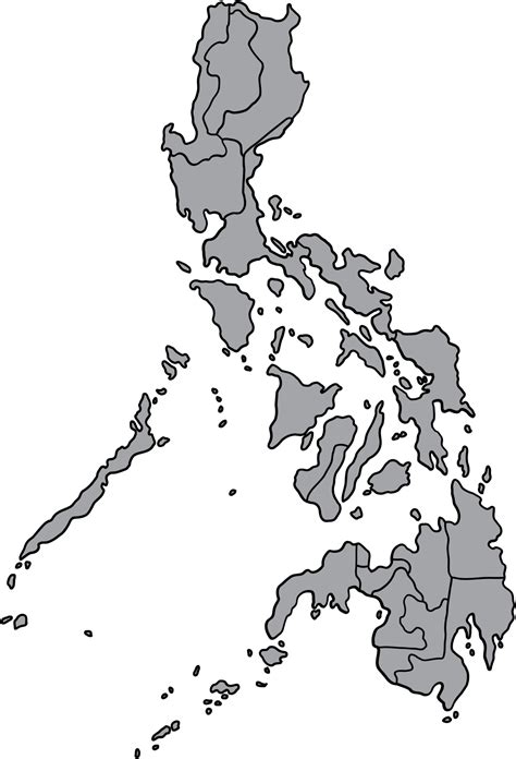 Doodle Freehand Drawing Of Philippines Map Png